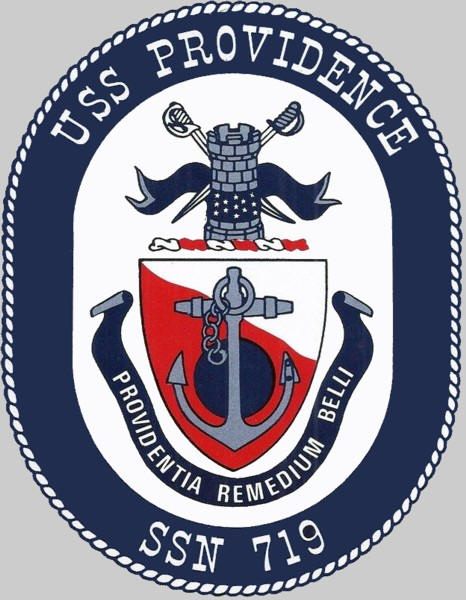 ssn-719 uss providence insignia crest patch los angeles class attack submarine