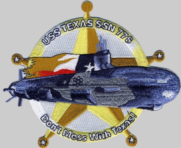 ssn-775 uss texas patch crest insignia virginia class attack submarine navy 02