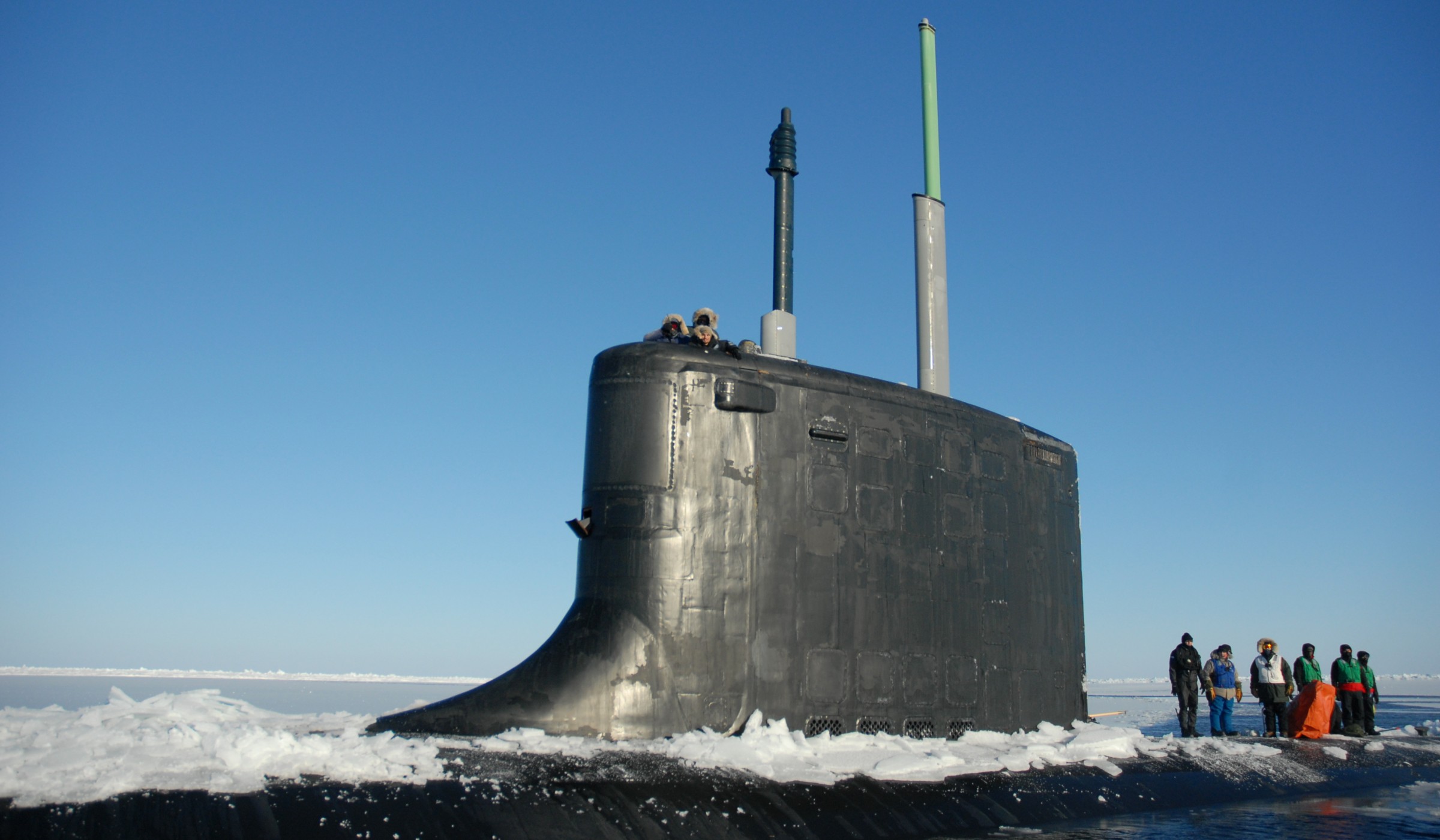ssn-778 uss new hampshire virginia class attack submarine us navy 09 exercise icex 2011
