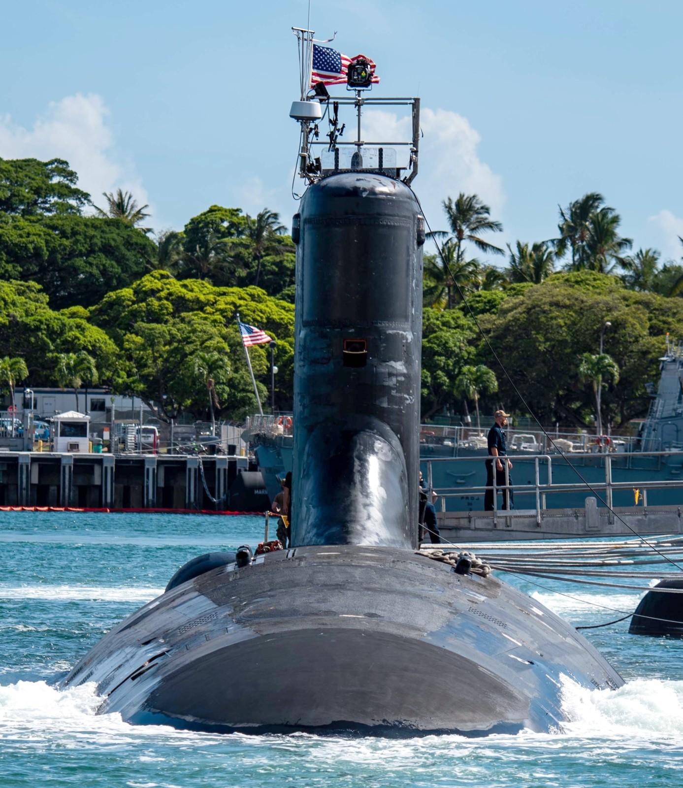 ssn-786 uss illinois virginia class attack submarine us navy 31 pearl harbor hawaii