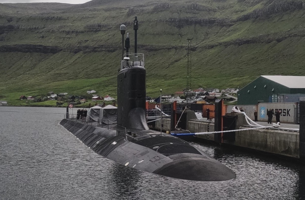ssn-791 uss delaware virginia class attack submarine us navy torshavn faroe islands 28