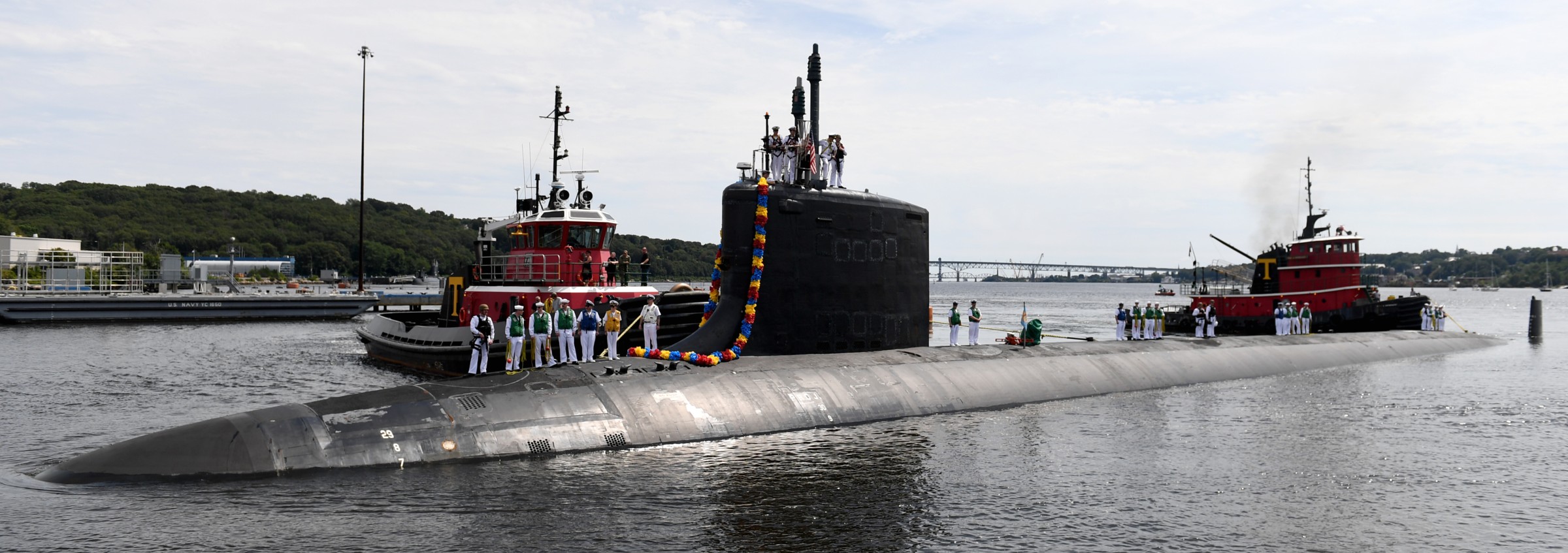 ssn-791 uss delaware virginia class attack submarine naval subase new london groton 30