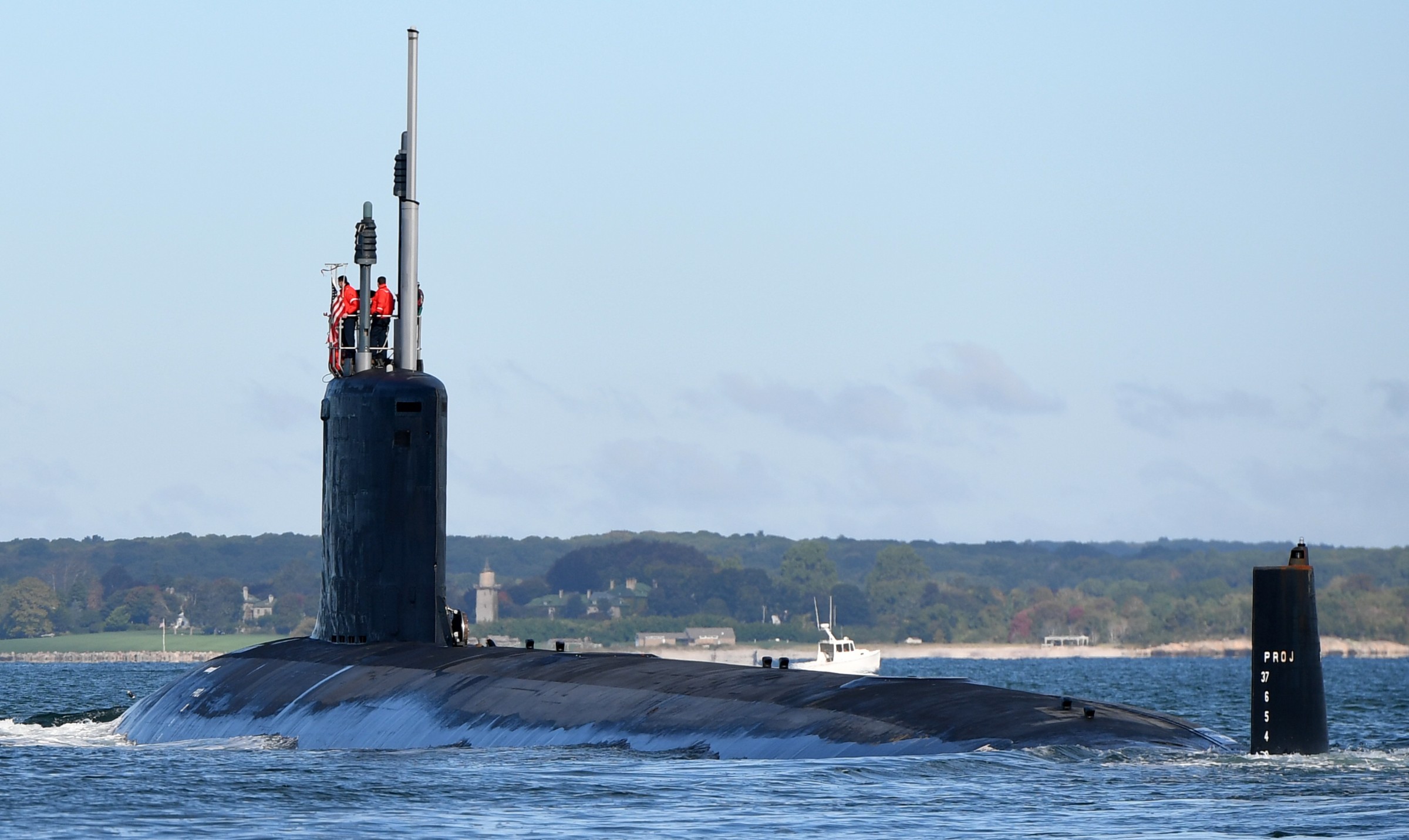 ssn-793 uss oregon virginia class attack submarine block iv us navy thames river connecticut 13