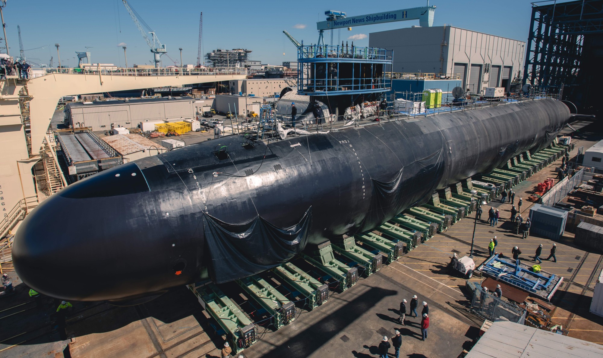 ssn-796 uss new jersey virginia class attack submarine huntington ingalls newport news 10x