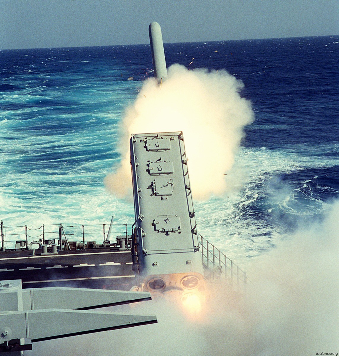 bgm-109 tomahawk cruise missile mk-143 armored box launcher abl uss mississippi cgn 40