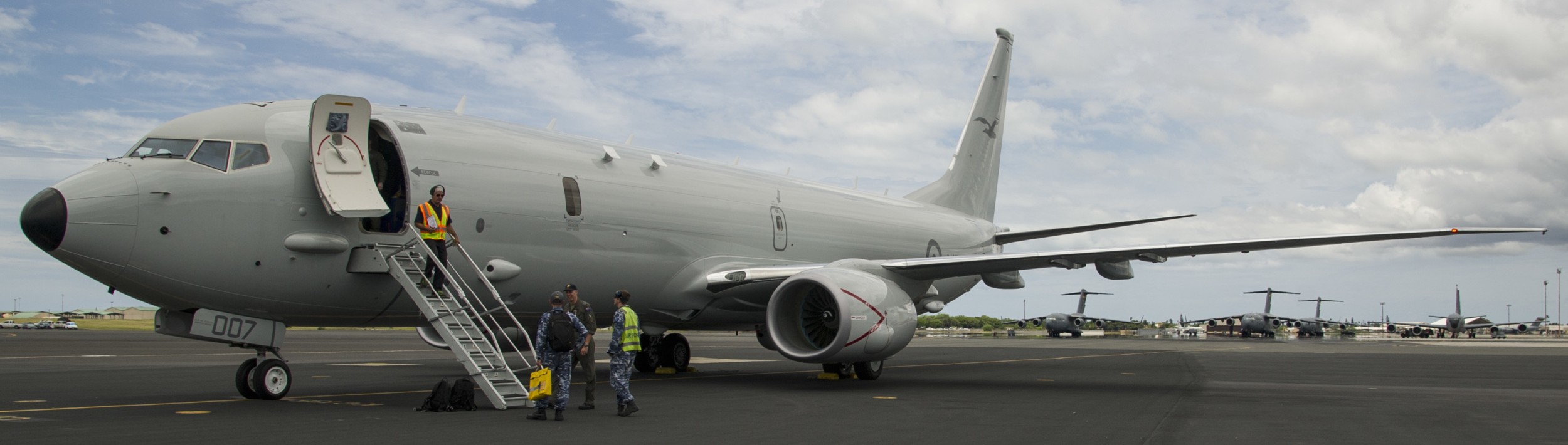 p-8a poseidon maritime patrol aircraft mpa royal australian air force raaf a47-007 09