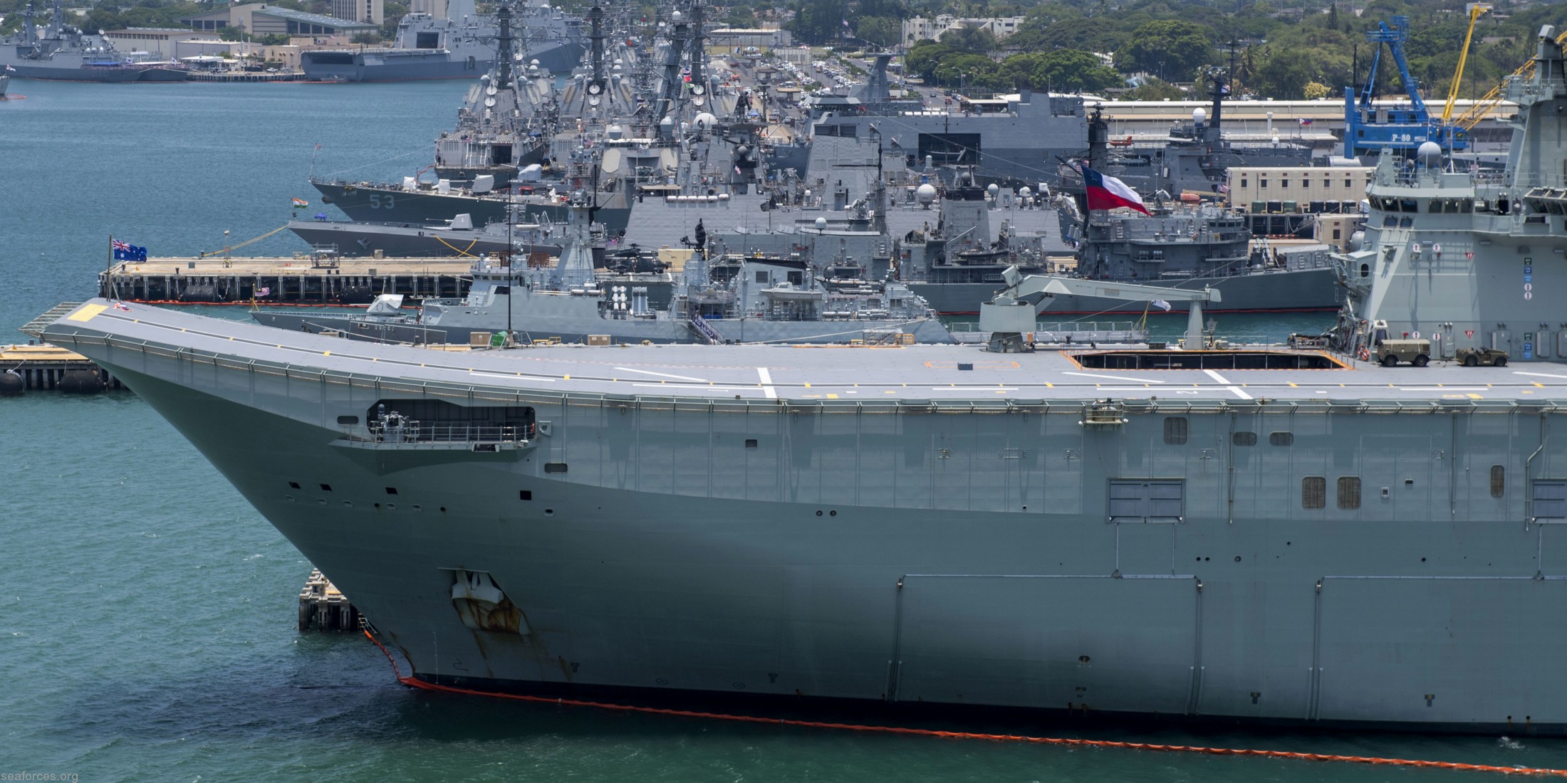 hmas adelaide l-01 amphibious landing ship helicopter dock lhd australian navy 06 rimpac pearl harbor hawaii