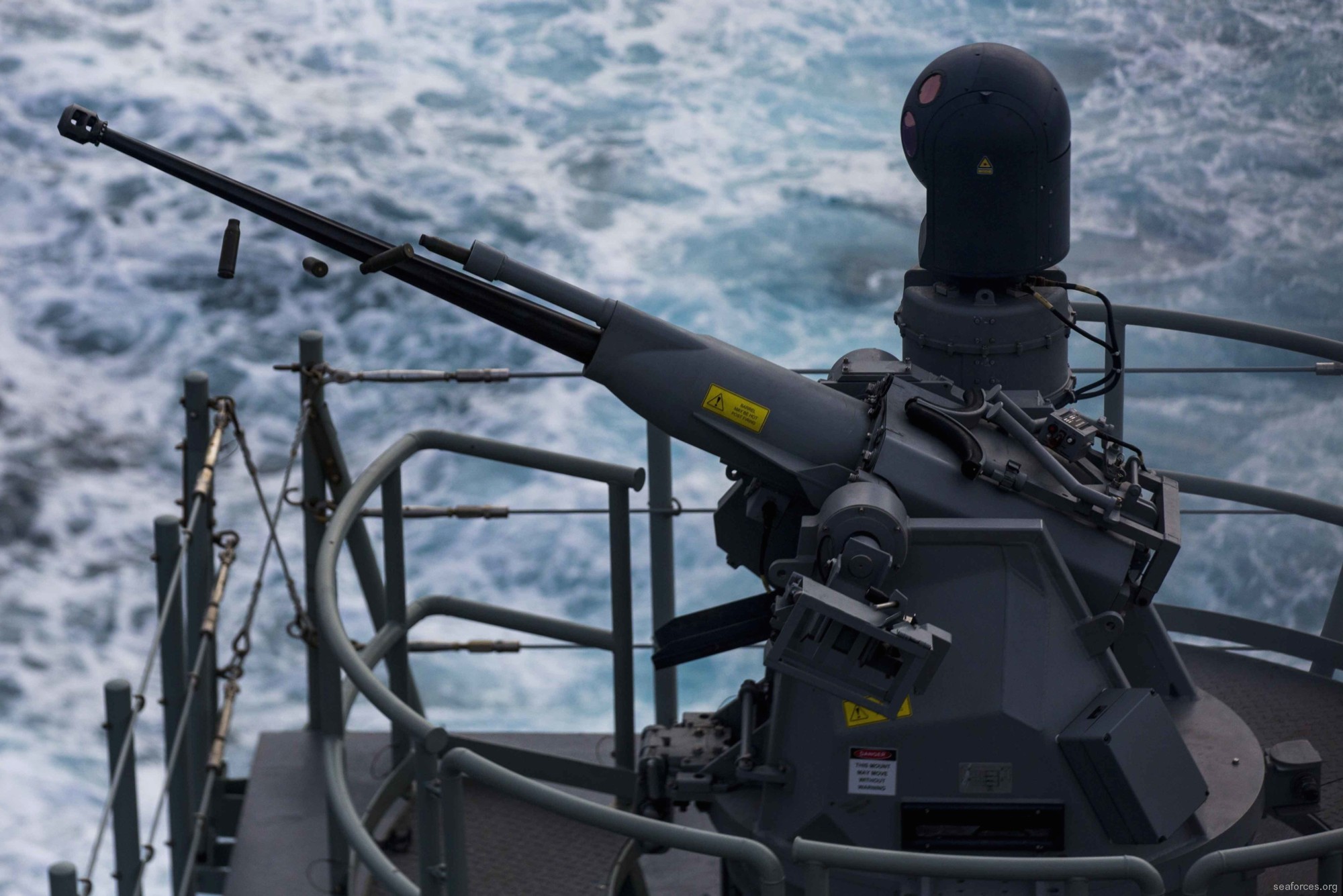 hmas adelaide l-01 amphibious landing ship helicopter dock lhd australian navy 09 rafael typhoon 25mm gun