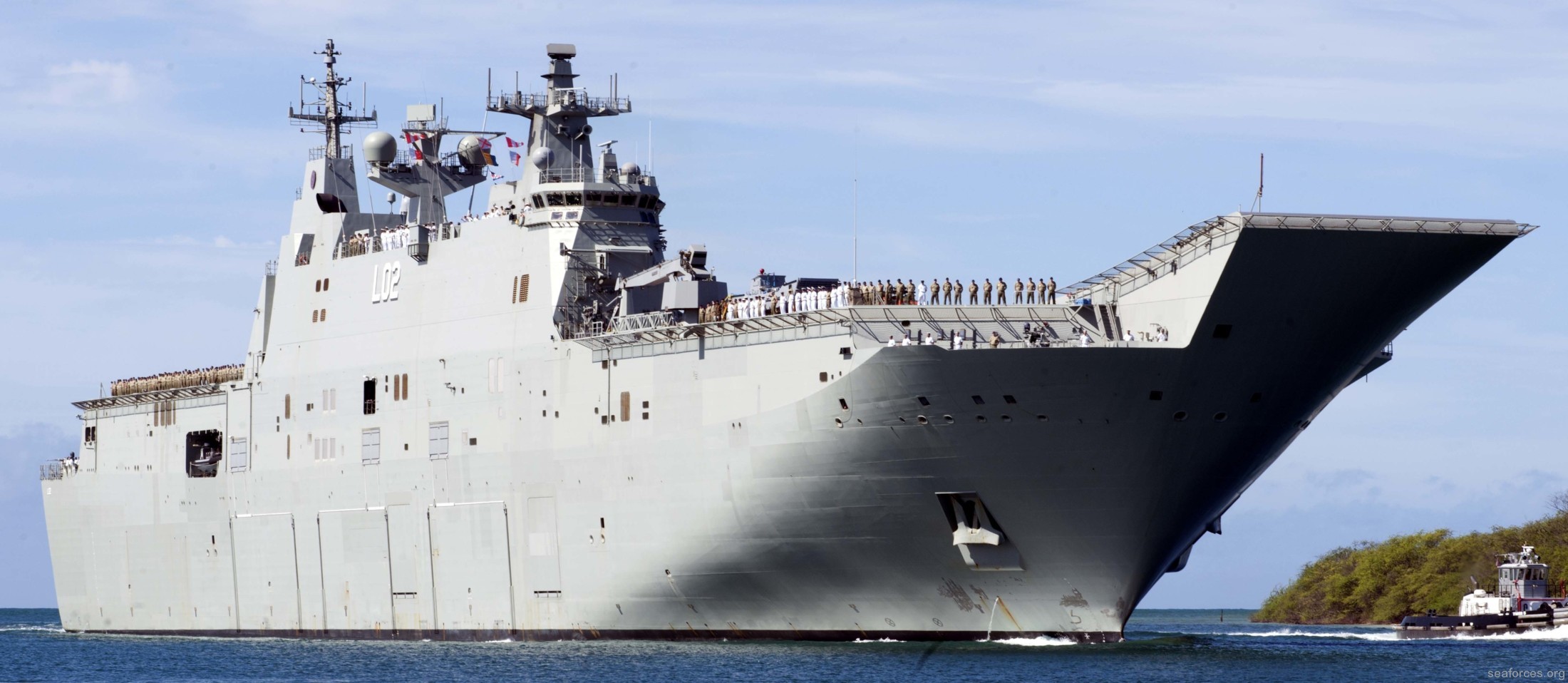 l-01 hmas canberra amphibious landing ship helicopter dock lhd royal australian navy 2016 25 pearl harbor hawaii