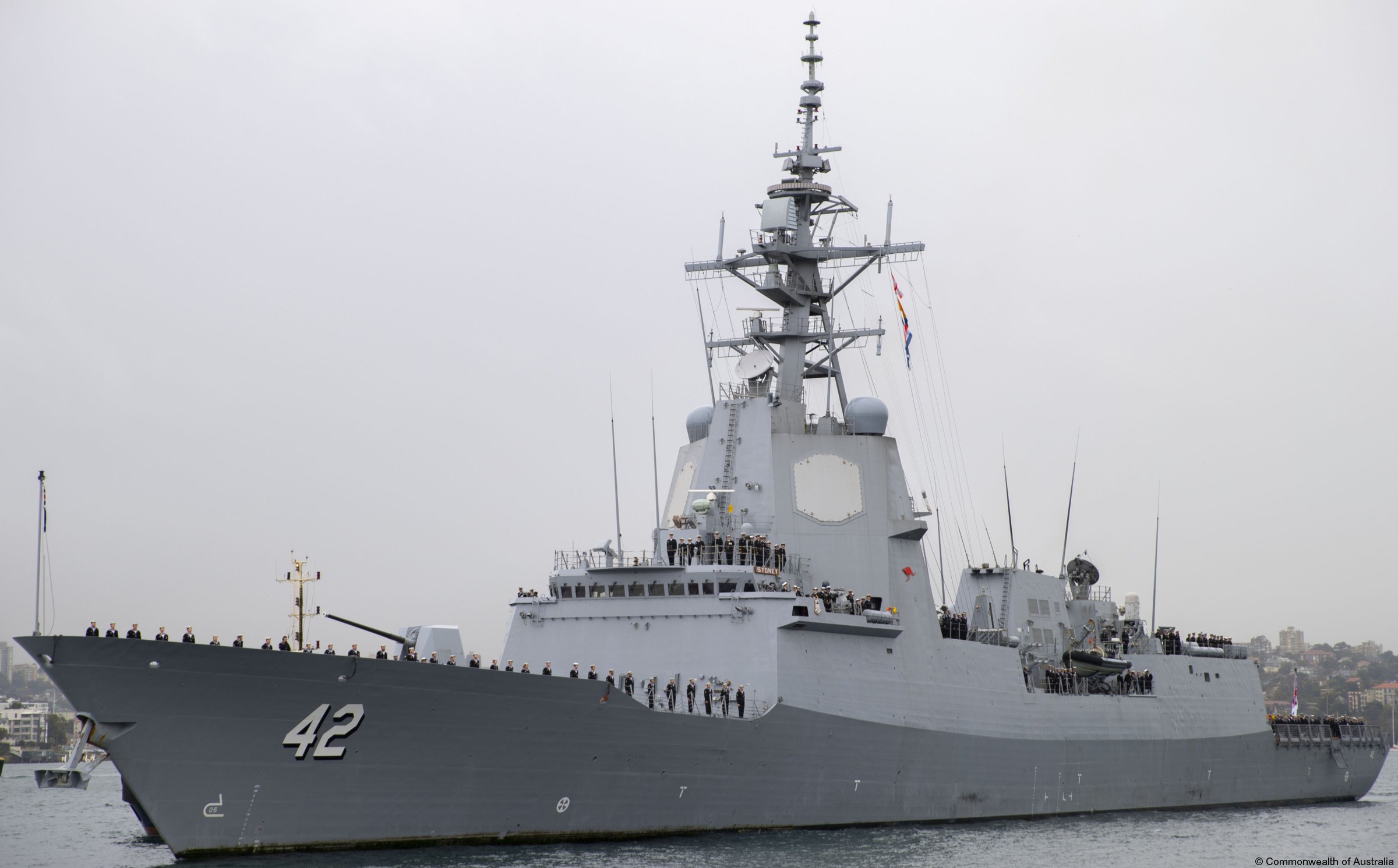 hmas sydney ddgh-42 hobart class guided missile destroyer royal australian navy rimpac 19