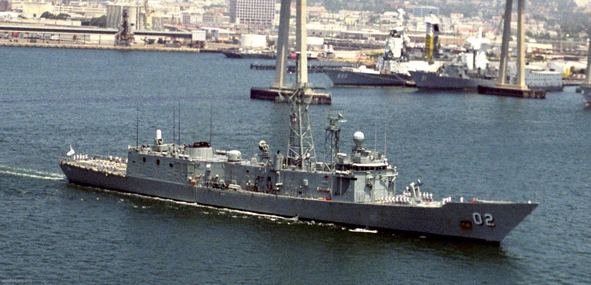 ffg-02 hmas canberra adelaide class frigate royal australian navy 1992 05 san diego