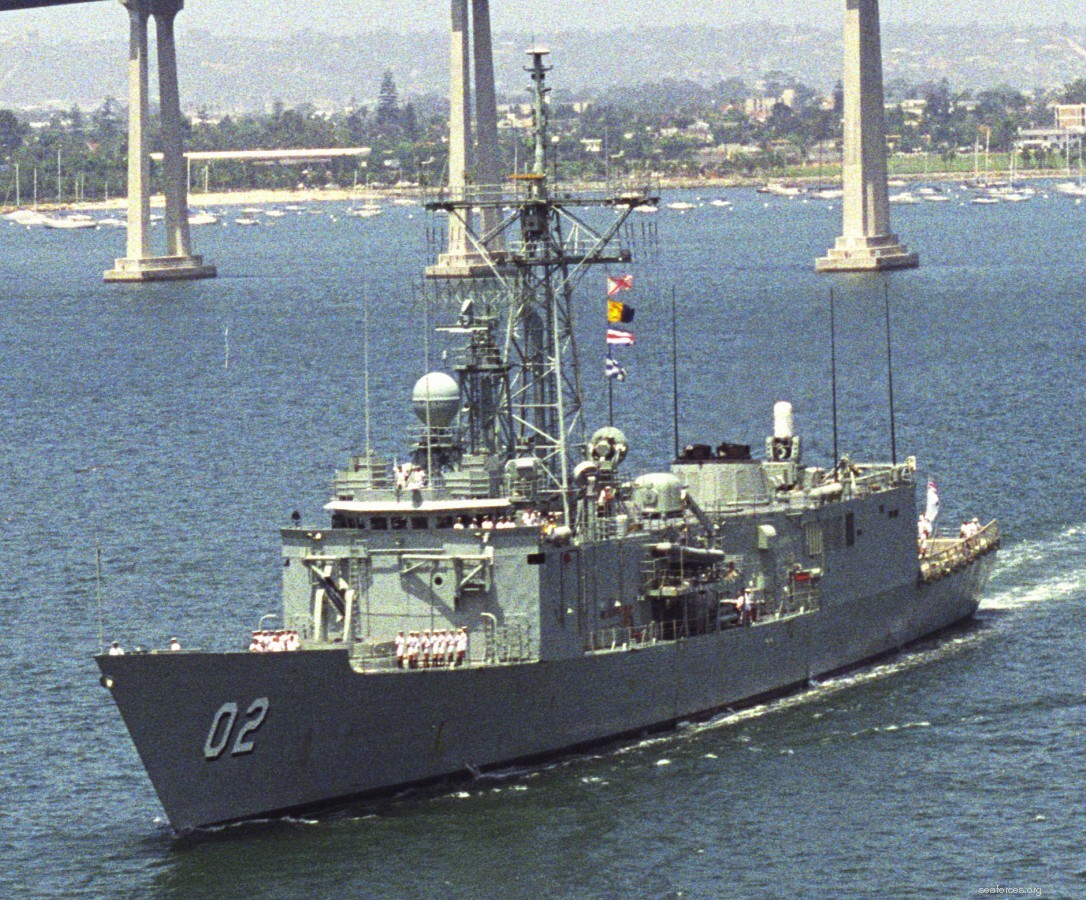 ffg-02 hmas canberra adelaide class frigate royal australian navy 1992 08