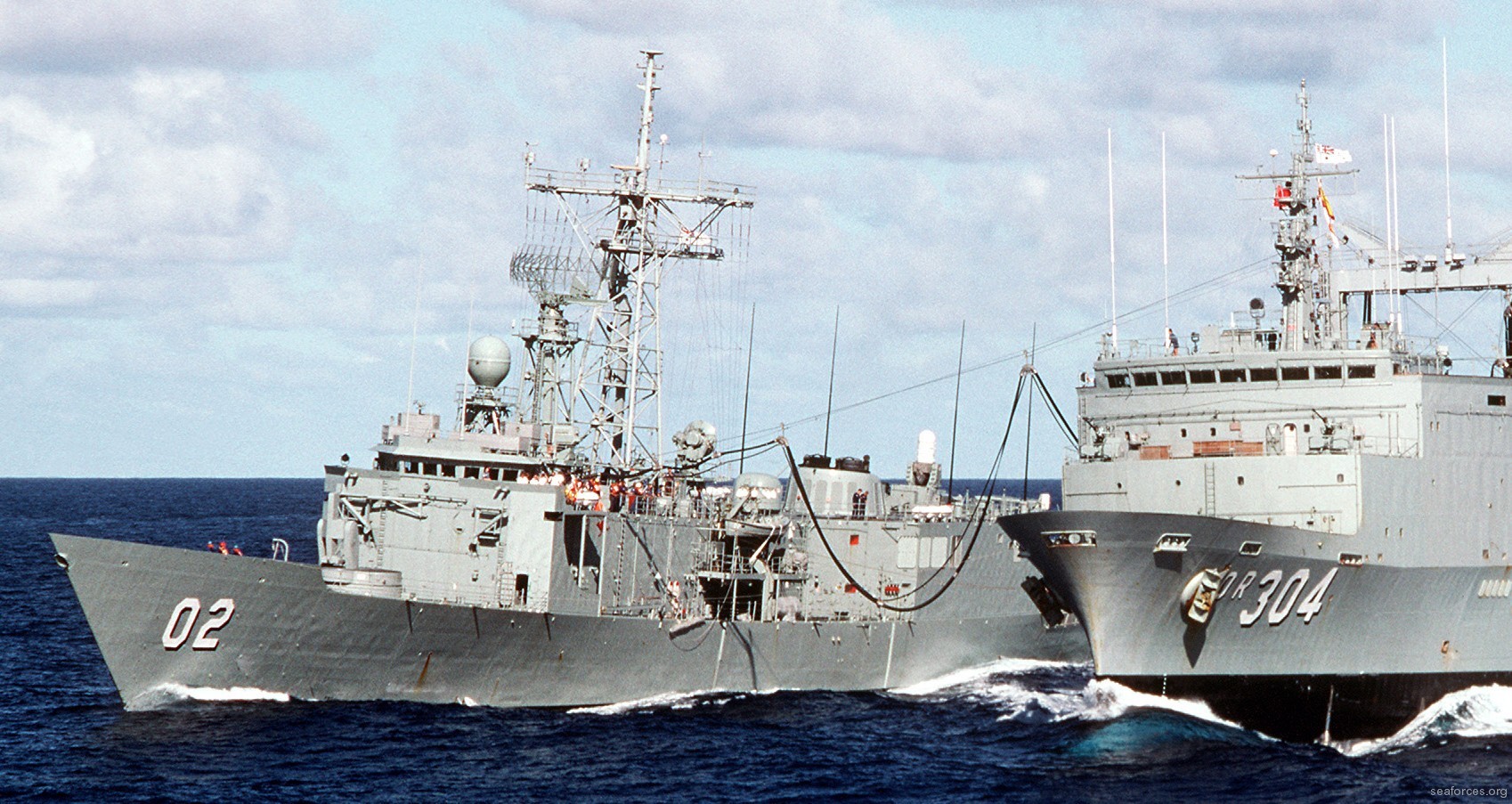 ffg-02 hmas canberra adelaide class frigate royal australian navy 1988 11 exercise rimpac