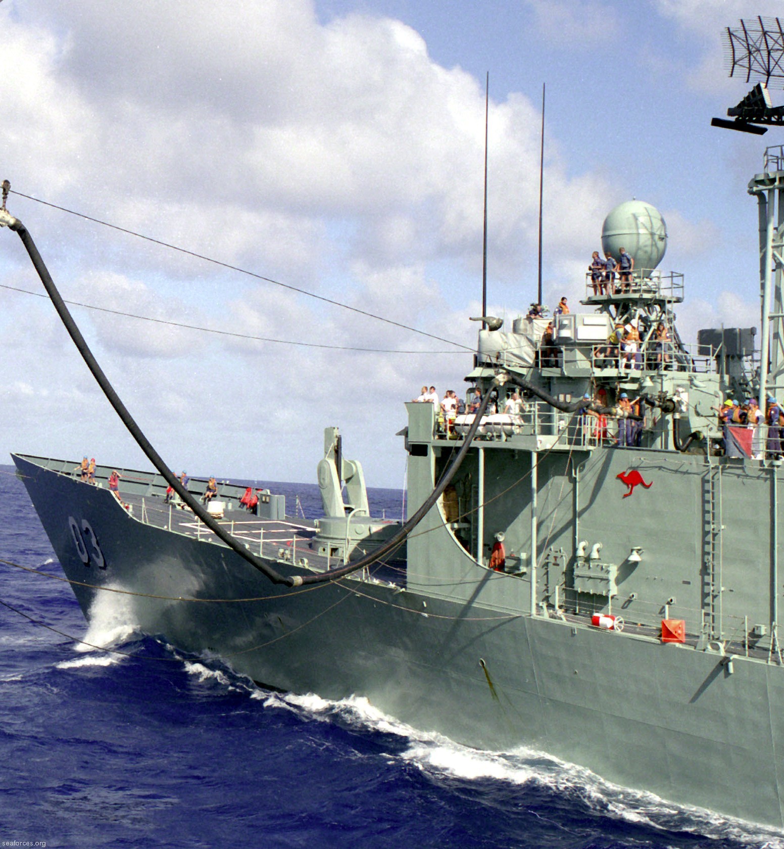 ffg-03 hmas sydney adelaide class frigate royal australian navy 1986 14 details