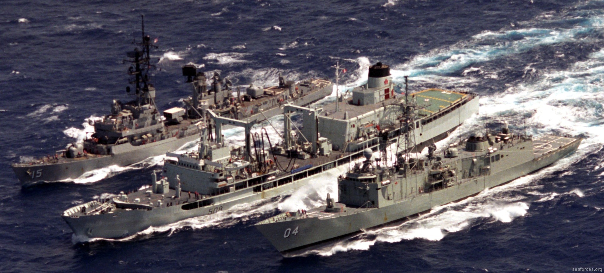 ffg-04 hmas darwin adelaide class frigate royal australian navy 1986 39 exercise rimpac