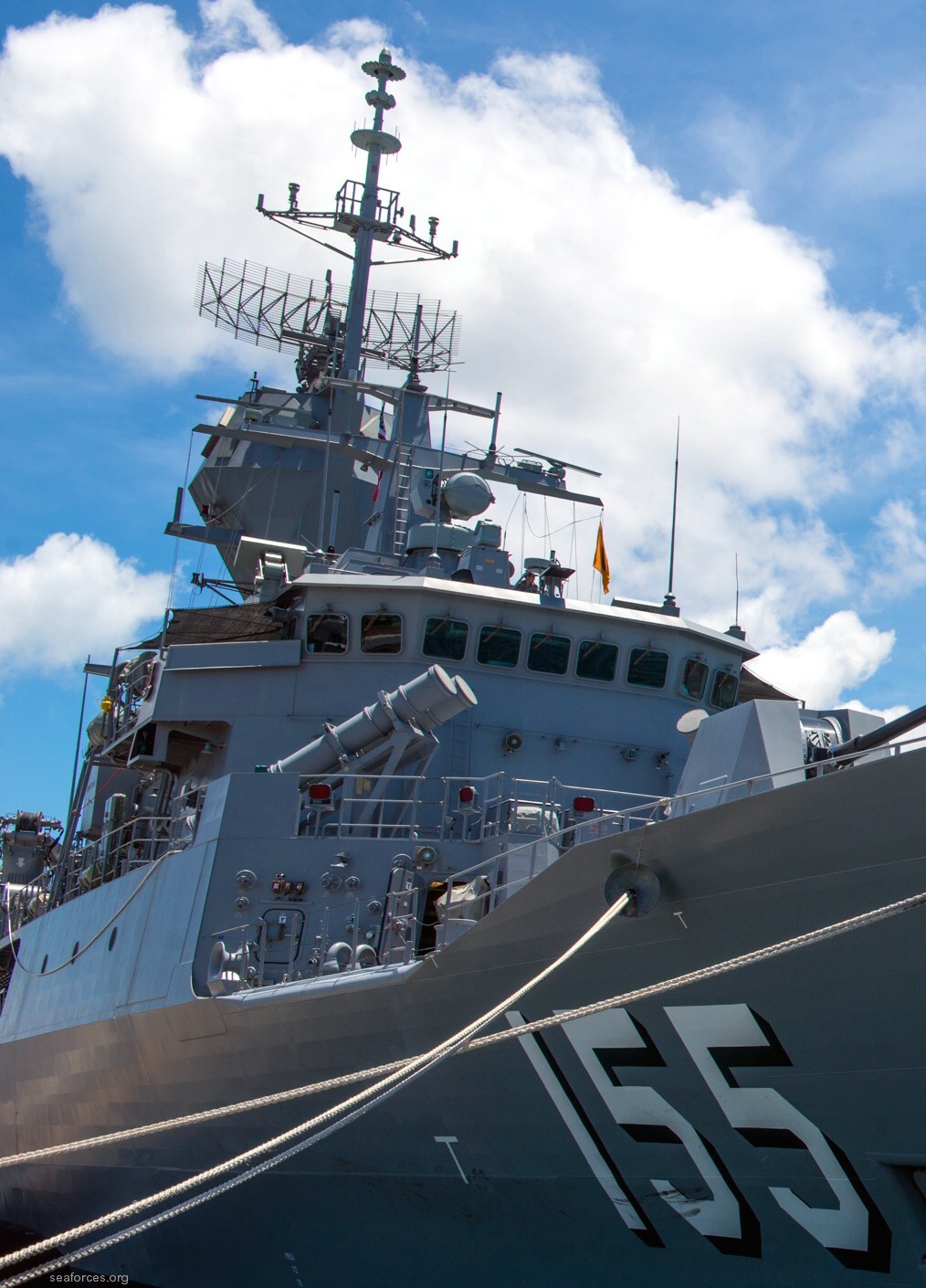 ffh-155 hms ballarat anzac class frigate royal australian navy 2016 18