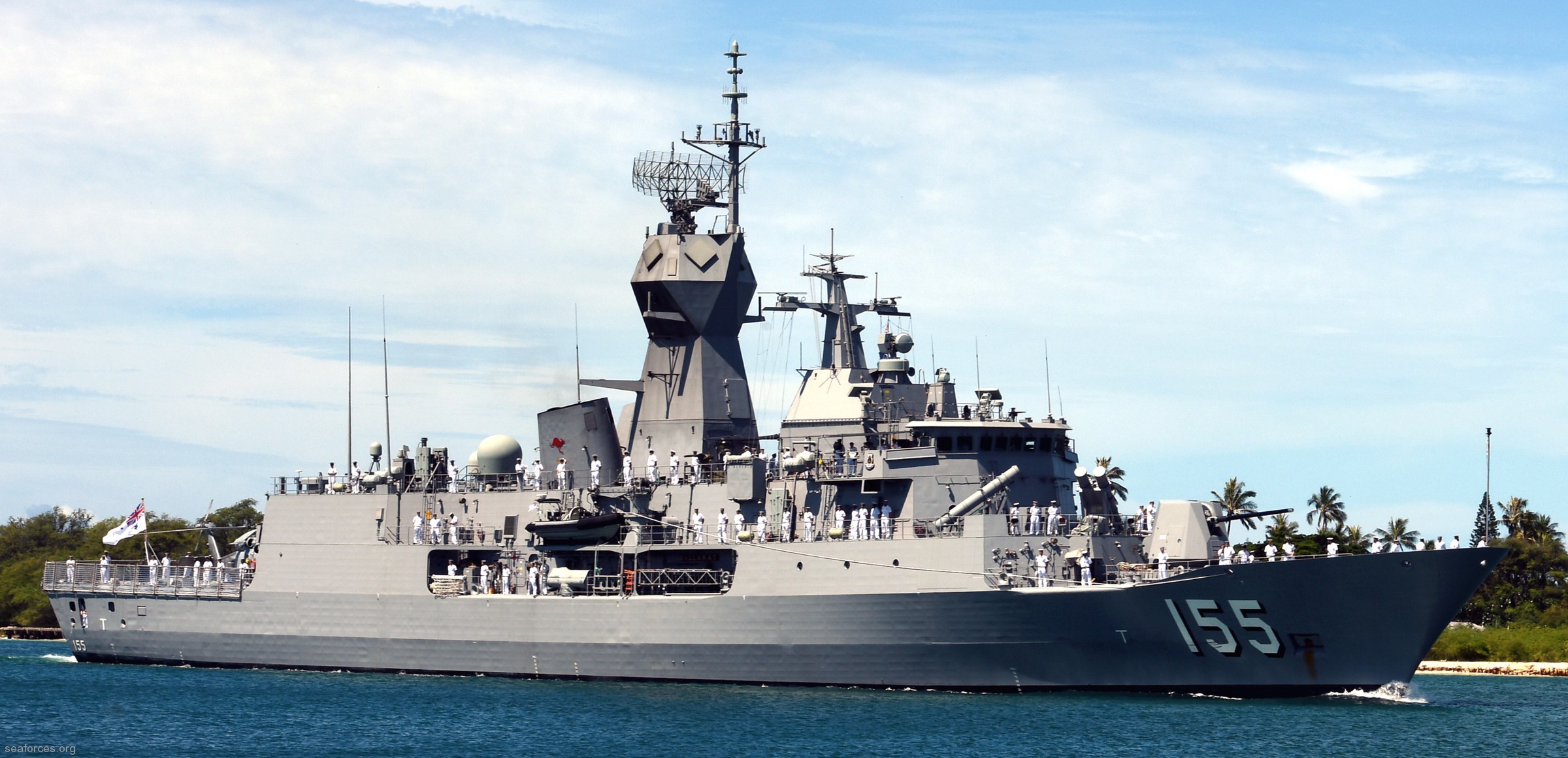 ffh-155 hms ballarat anzac class frigate royal australian navy 2016 30 pearl harbor hawaii