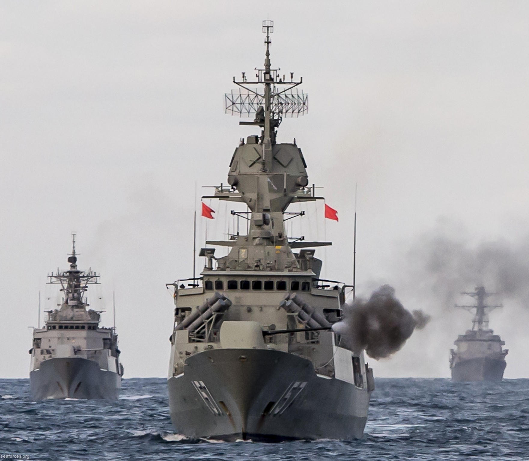 ffh-157 hmas perth anzac class frigate royal australian navy exercise talisman sabre 2015 18