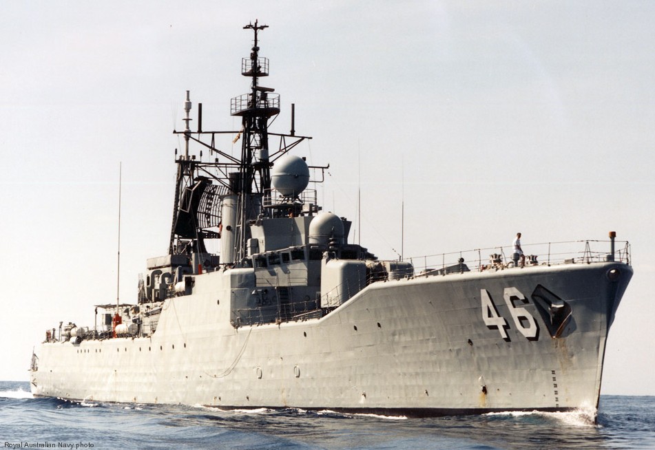 river class destroyer escort frigate royal australian navy hmas parramatta yarra stuart derwent swan torrens