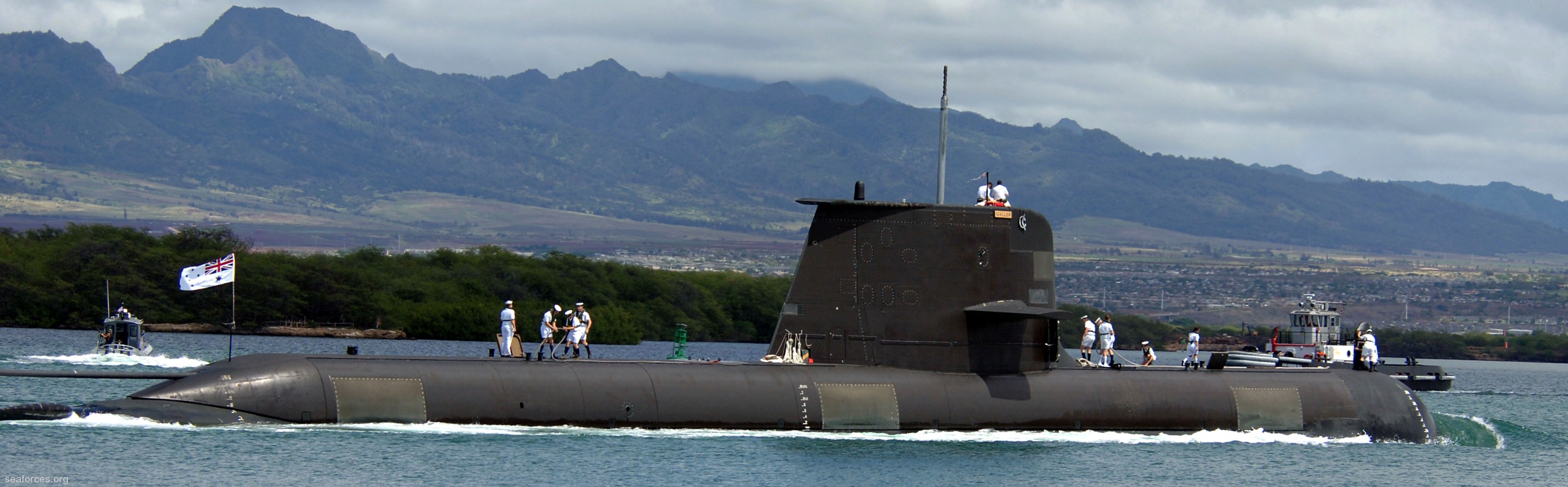 hmas waller ssg-75 collins class attack submarine ssk royal australian navy 05