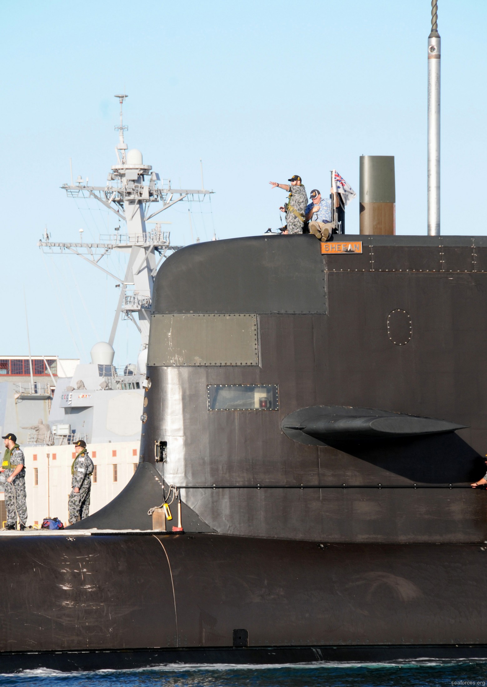 hmas sheean ssg-77 collins class attack submarine ssk royal australian navy 11
