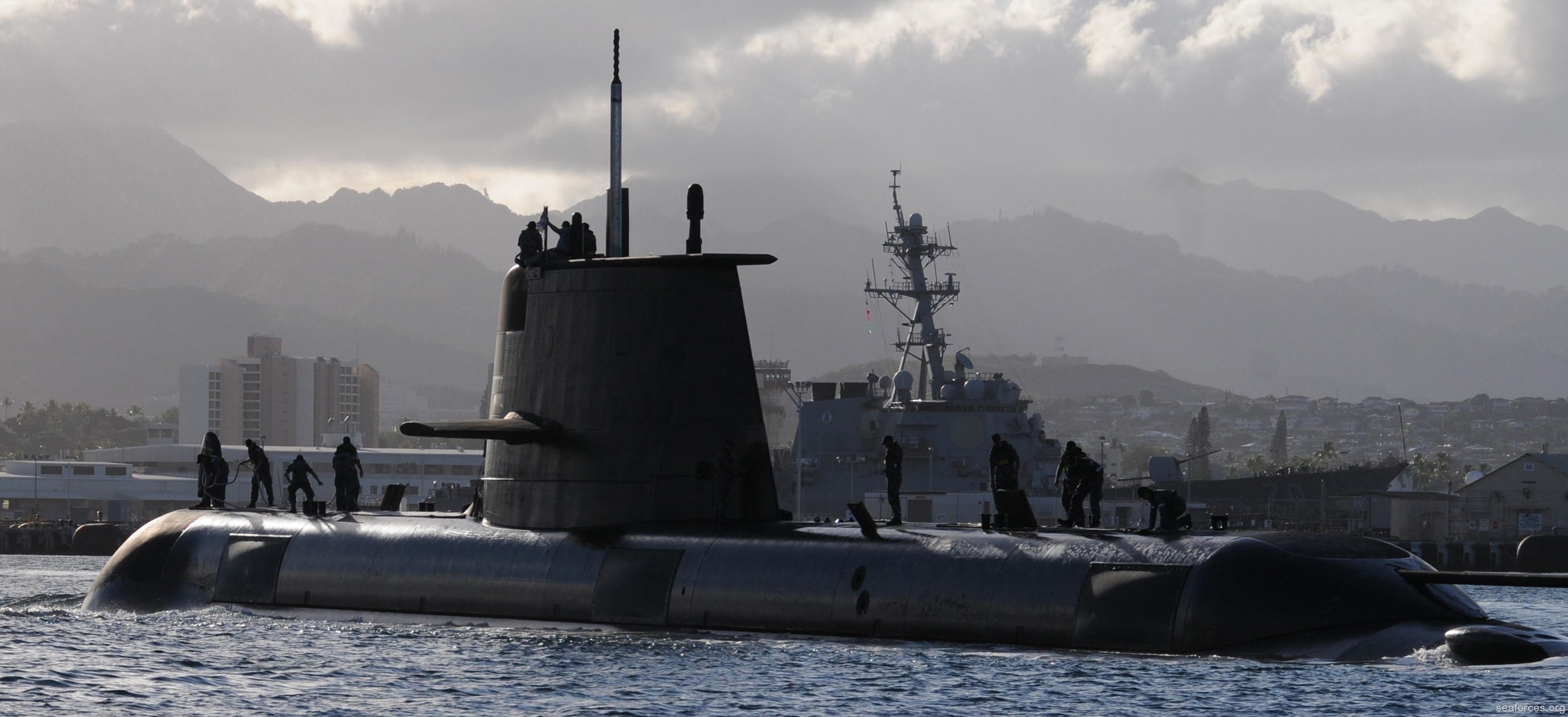 hmas sheean ssg-77 collins class attack submarine ssk royal australian navy 13