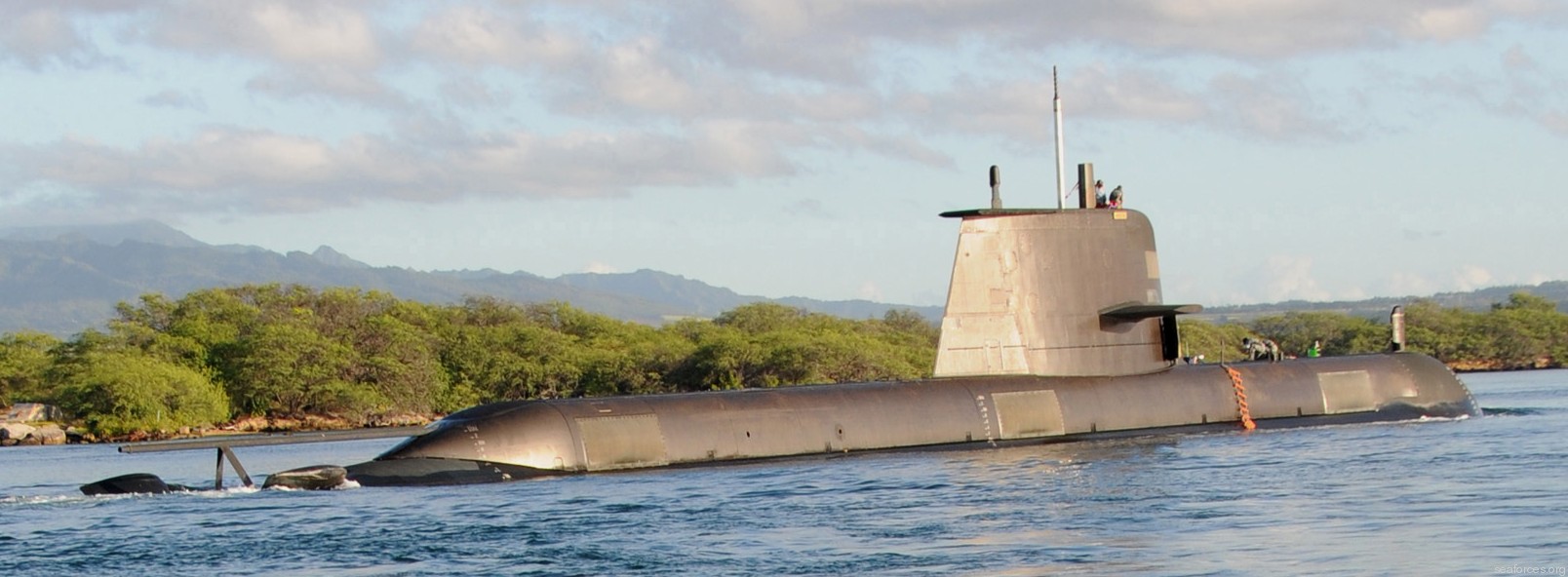 hmas sheean ssg-77 collins class attack submarine ssk royal australian navy 16
