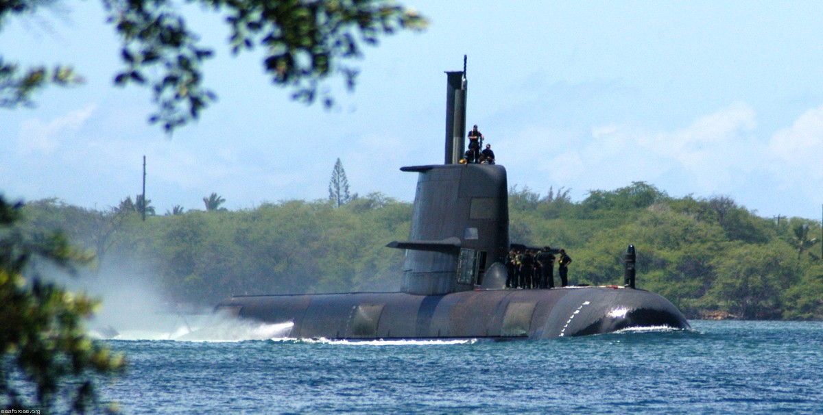 hmas rankin ssg-78 collins class attack submarine ssk royal australian navy 04 pearl harbor hawaii