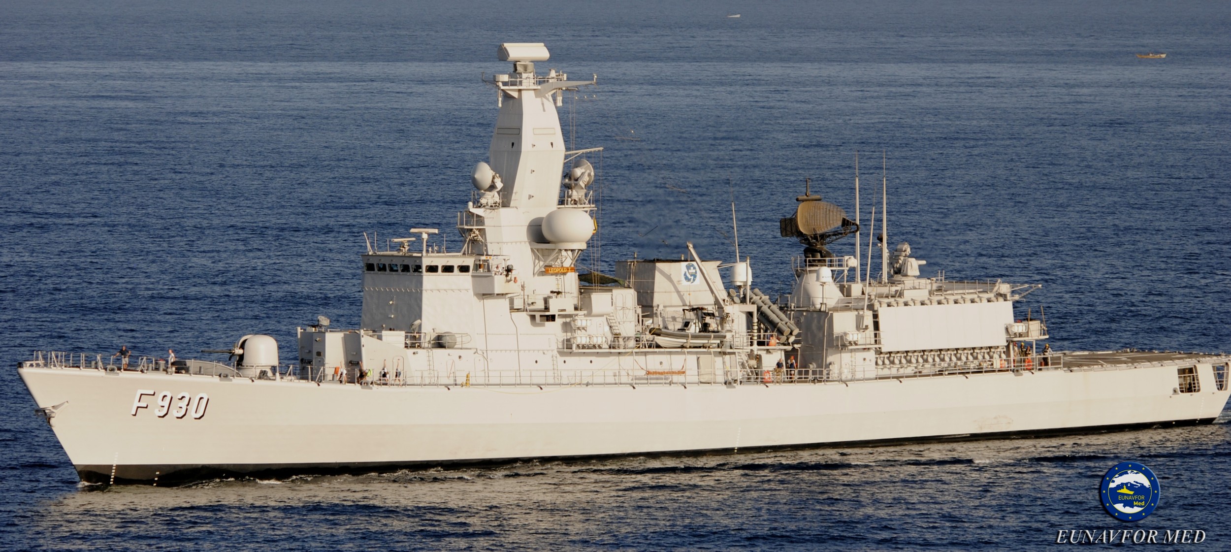f-930 bns leopold i frigate belgian navy karel doorman class 10 eunavfor