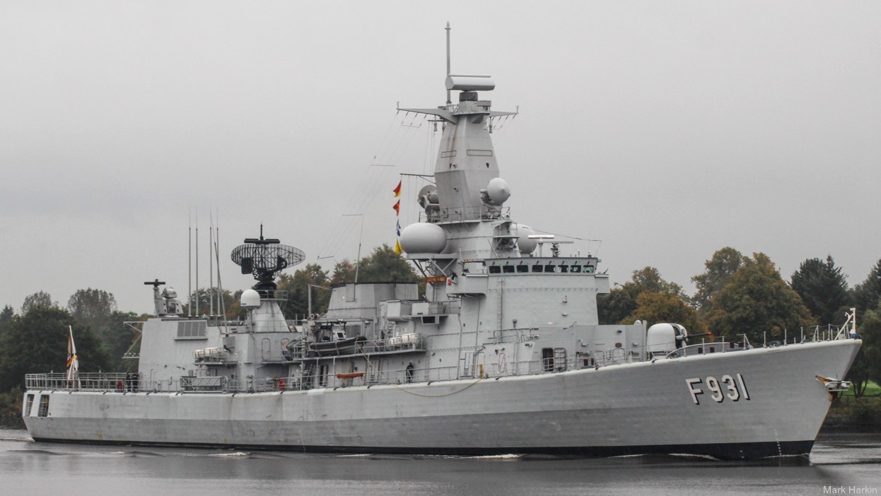 f-931 bns louise marie frigate belgian navy karel doorman class 05
