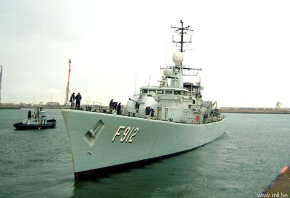 f-912 bns wandelaar wielingen class frigate belgian navy armed forces naval component 05x
