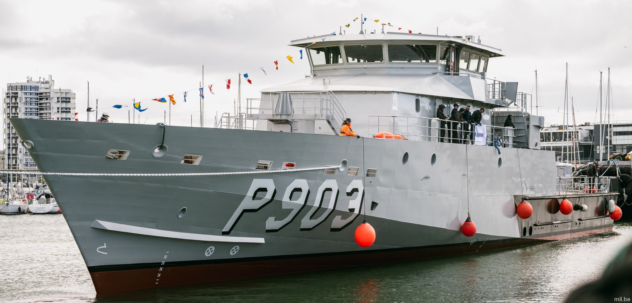 p903 bns vega patrol vessel belgian navy armed forces naval component marinecomponent 02
