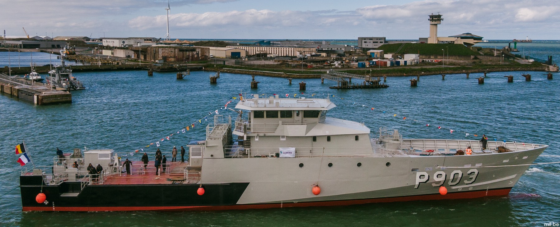 p903 bns vega patrol vessel belgian navy armed forces naval component marinecomponent 04