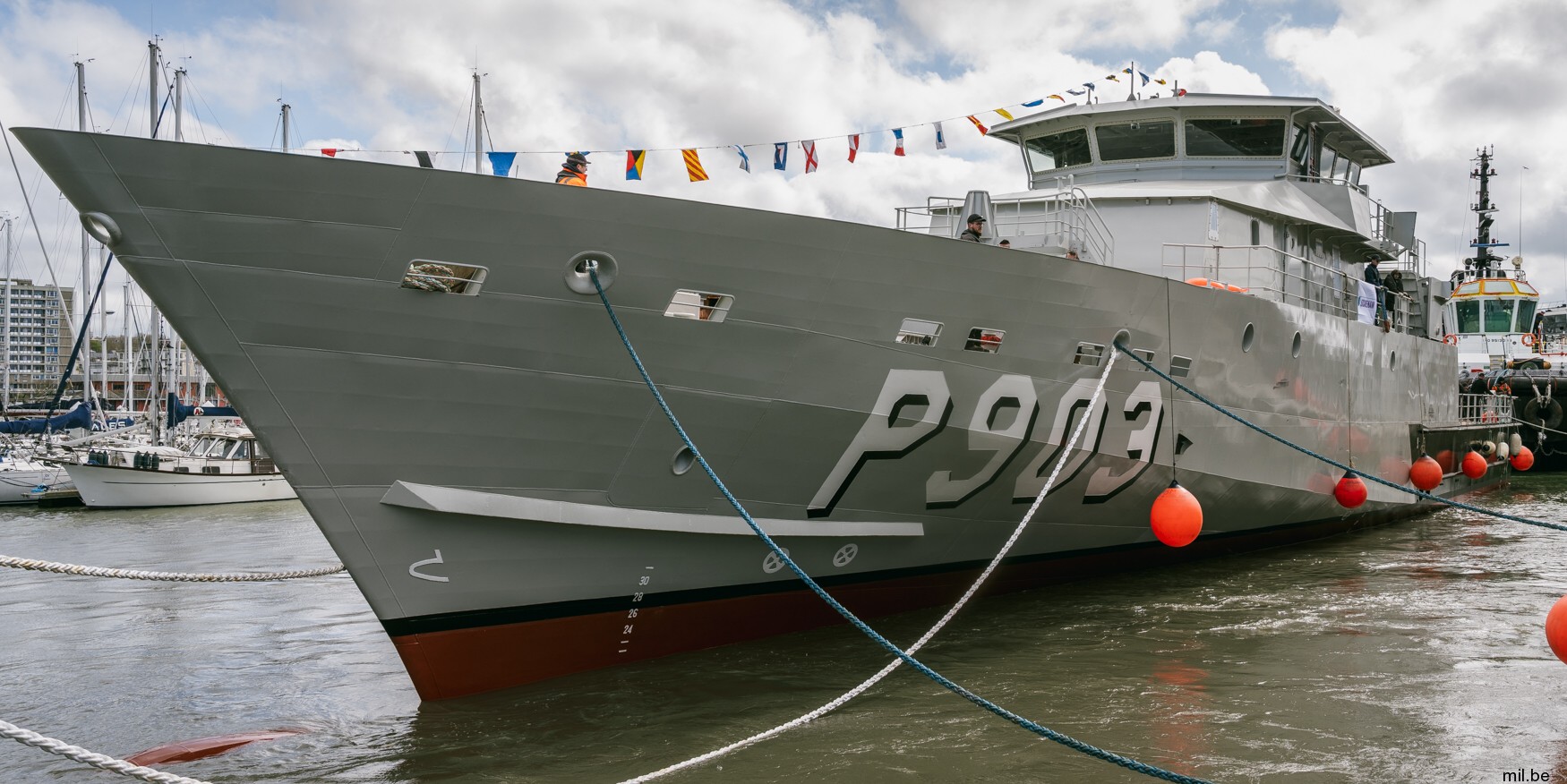 p903 bns vega patrol vessel belgian navy armed forces naval component marinecomponent 06