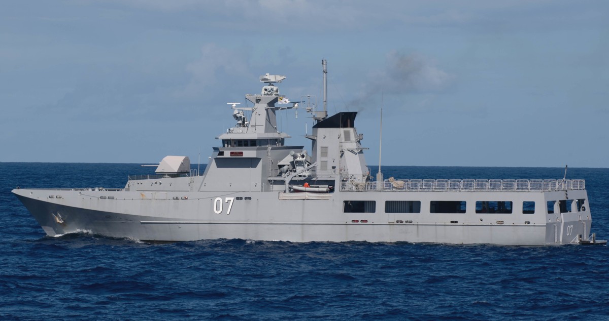 royal brunei navy darussalam class offshore patrol vessel opv