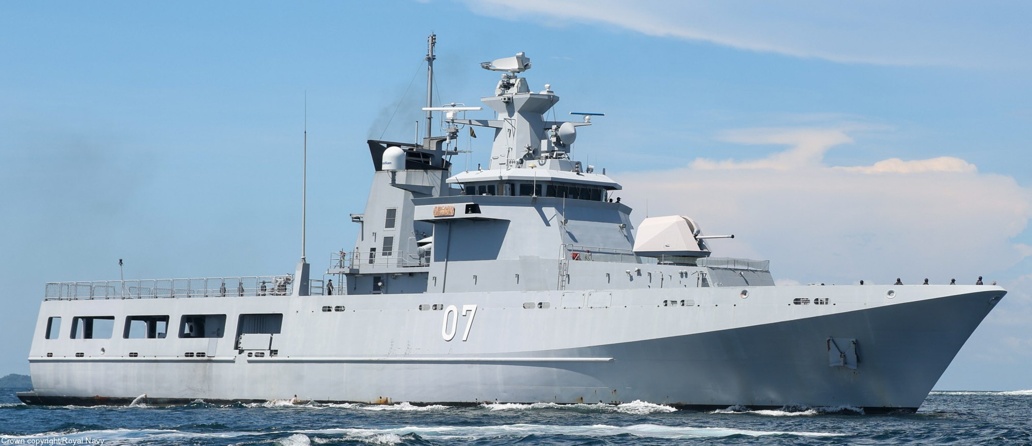opv 07 kdb darulehsan offshore patrol vessel darussalem class royal brunei navy 02
