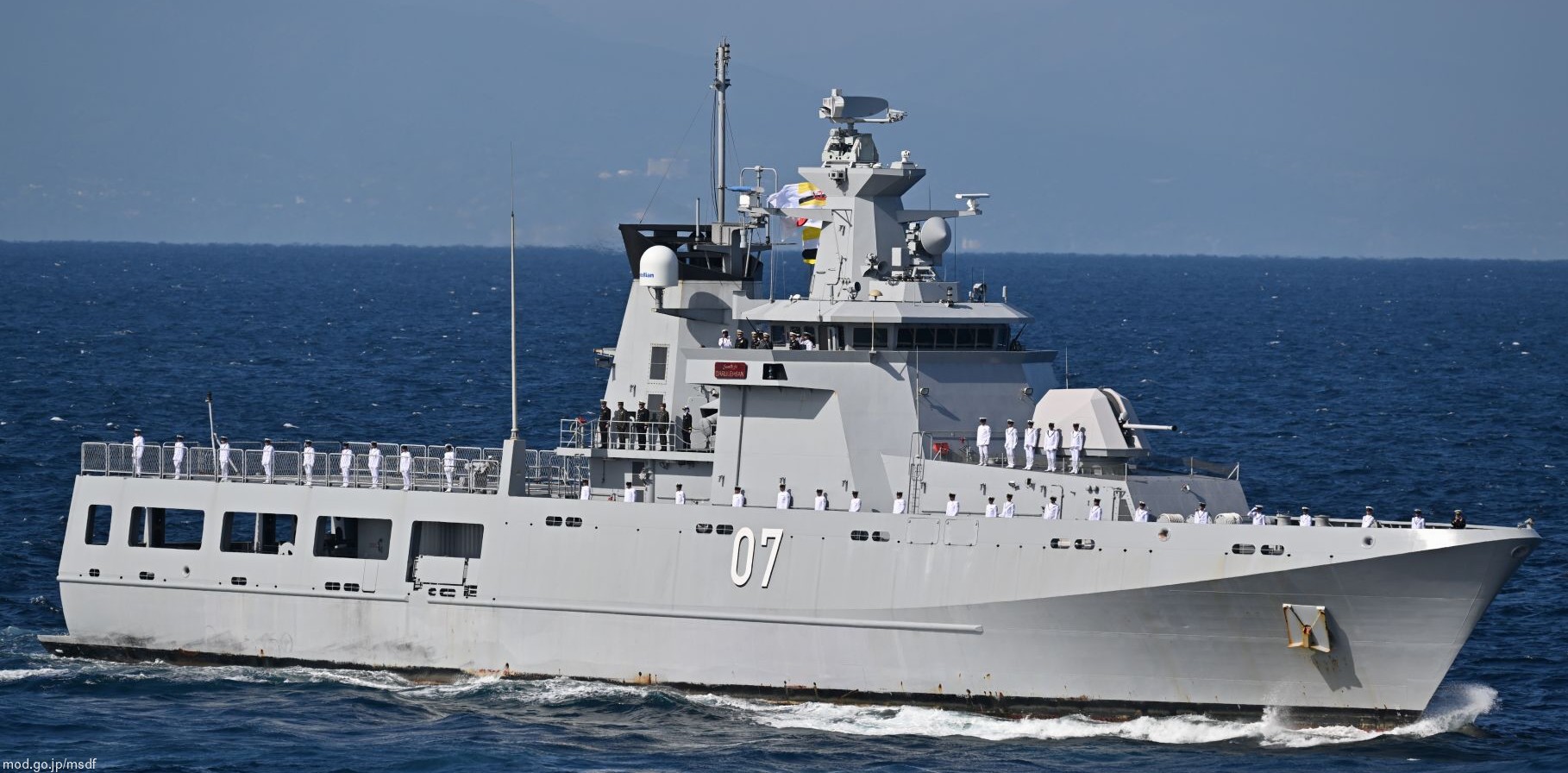 opv 07 kdb darulehsan offshore patrol vessel darussalem class royal brunei navy 09