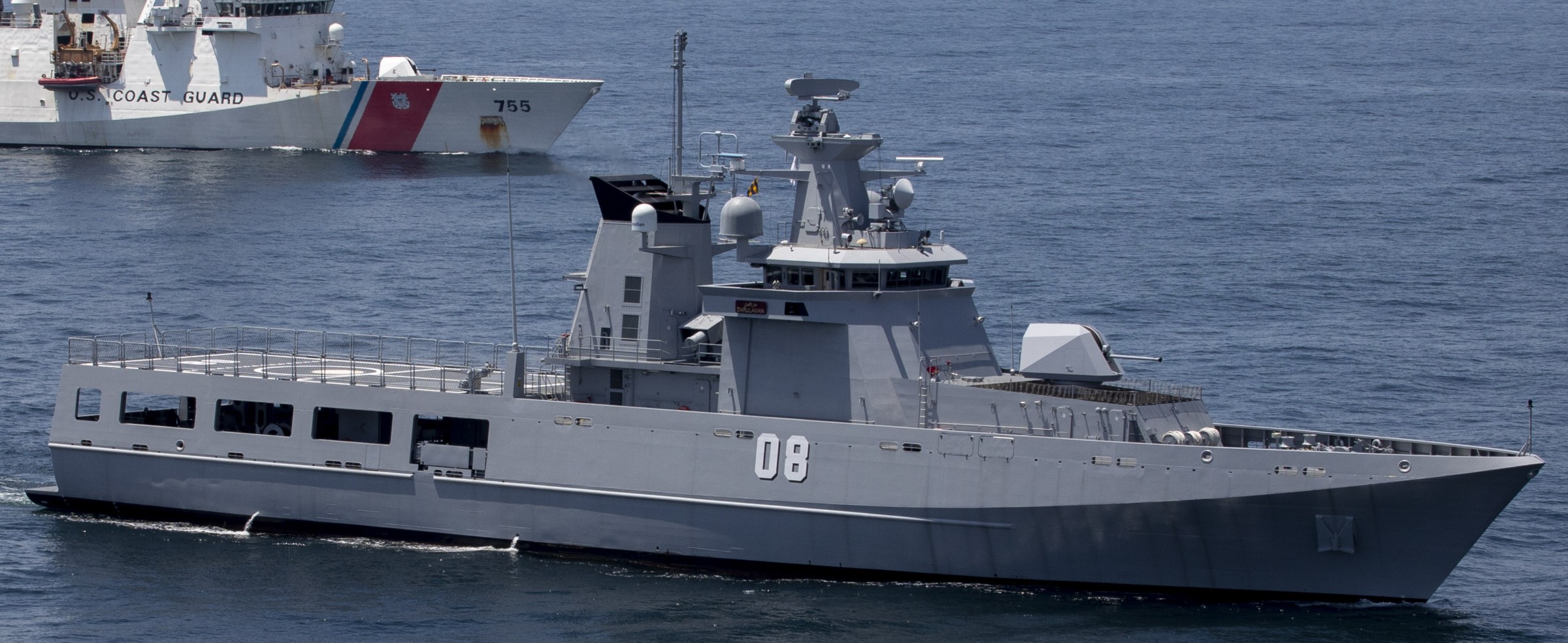 opv 08 kdb darulaman offshore patrol vessel darussalem class royal brunei navy 09