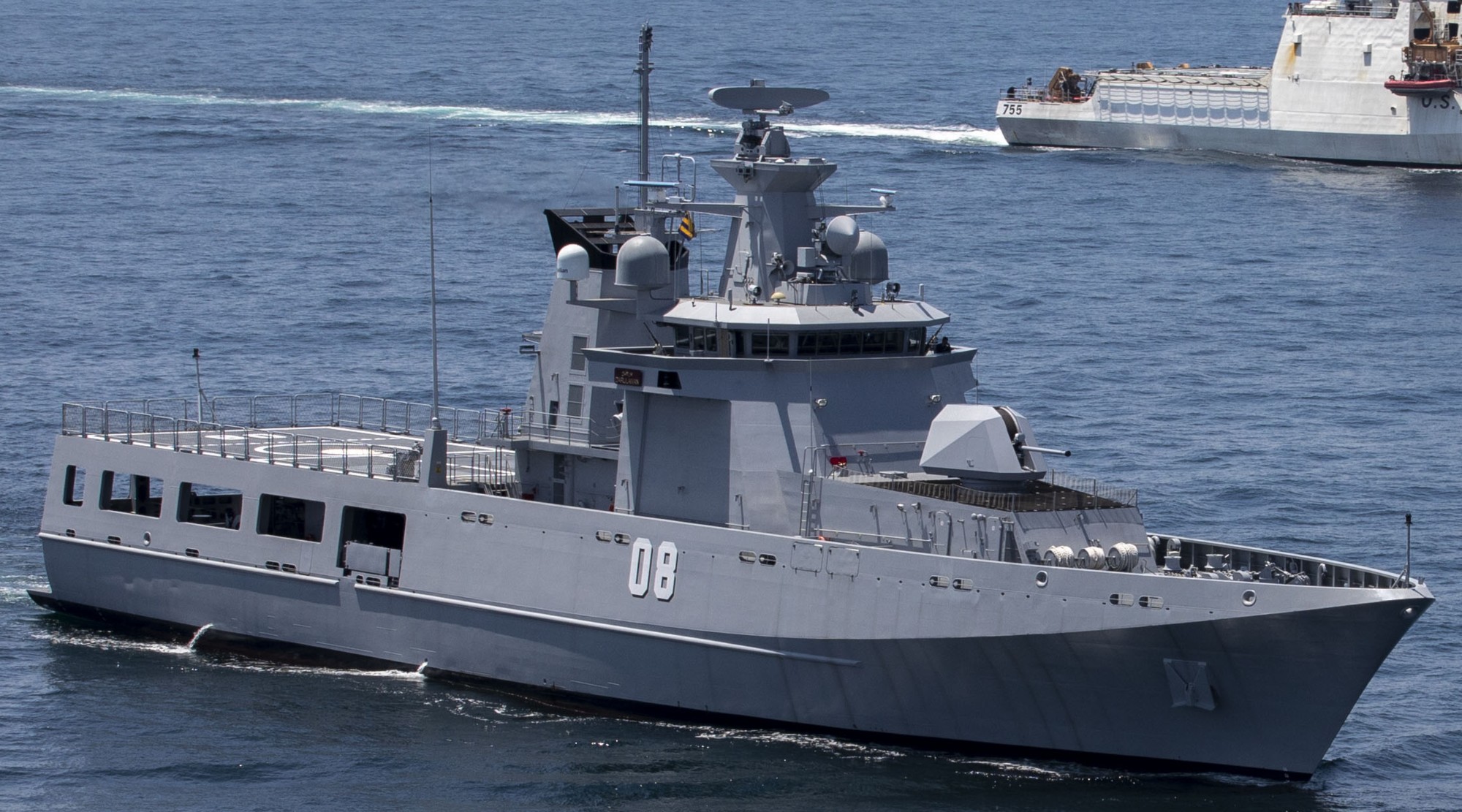 opv 08 kdb darulaman offshore patrol vessel darussalem class royal brunei navy 10