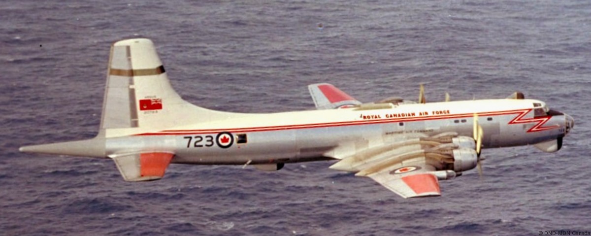 canadair cp-107 argus maritime patrol aircraft royal canadian navy air force armed forces rcaf 06