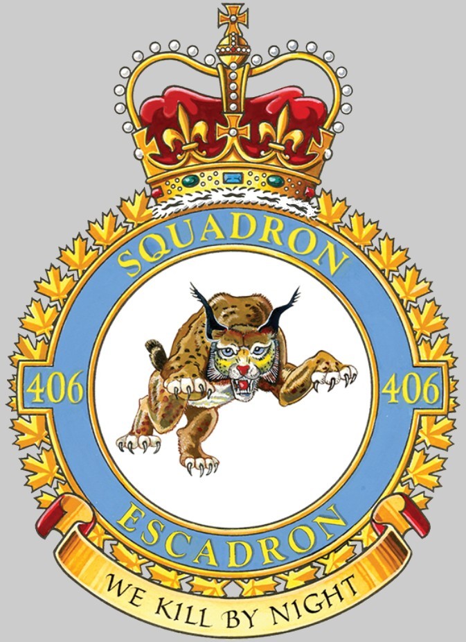 406 maritime operational training squadron royal canadian air force navy insignia crest patch badge sea king