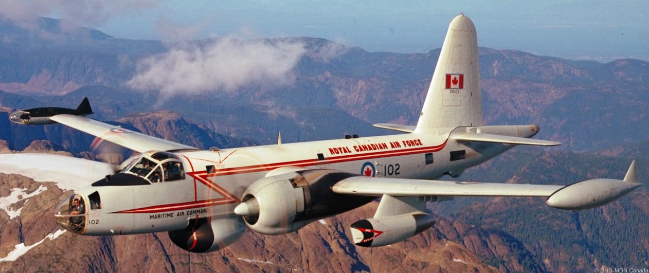 lockheed cp-122 neptune maritime patrol aircraft royal canadian air force navy p-2 06