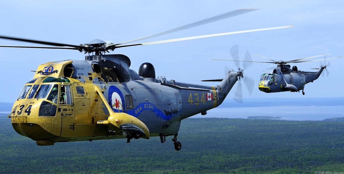 ch-124 sea king royal canadian navy sikorsky naval helicopter rcaf hmcs squadron 70 special colour painting