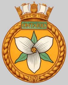 C-32 HMCS Ontario patch crest insignia badge