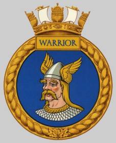 CVL-31 HMCS Warrior patch crest insignia badge