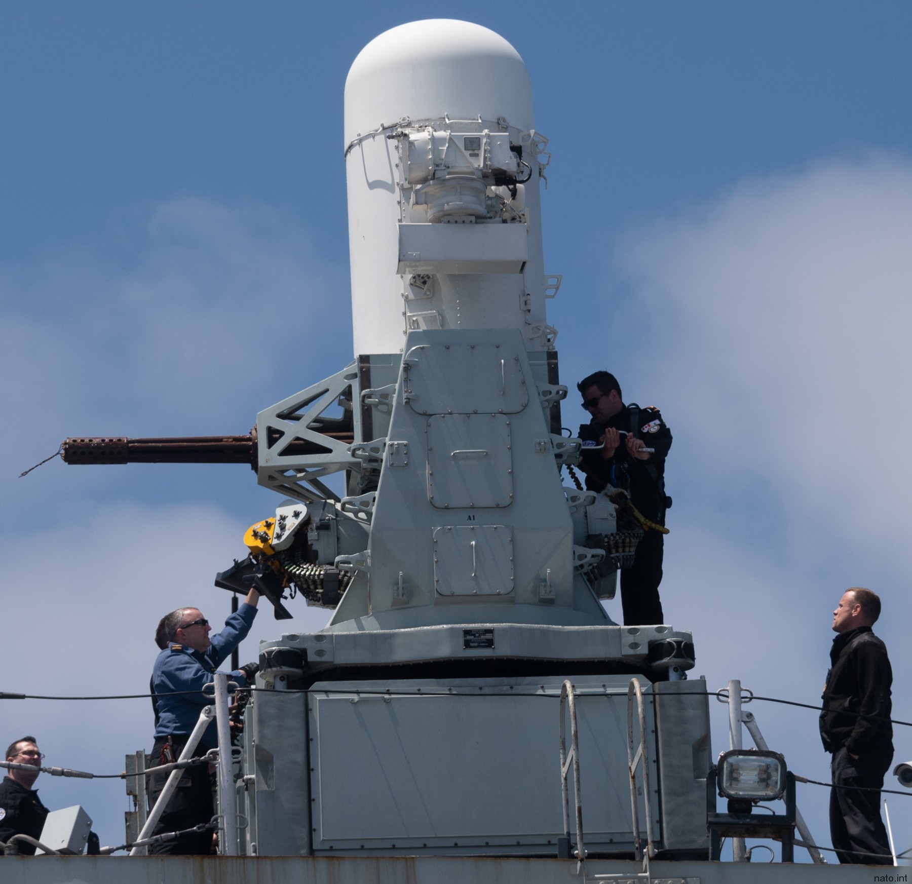 halifax class helicopter patrol frigate royal canadian navy 11c mk.15 phalanx ciws