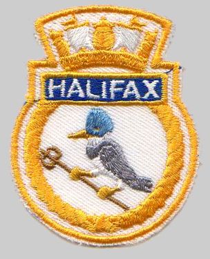ffh-330 hmcs halifax insignia crest patch badge class helicopter patrol frigate royal canadian navy rcn 04p