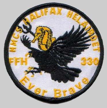 ffh-330 hmcs halifax insignia crest patch badge class helicopter patrol frigate royal canadian navy rcn 06p