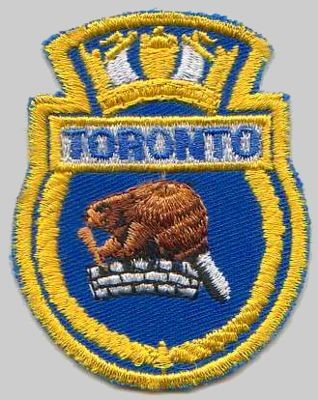 ffh-333 hmcs toronto insignia crest patch badge halifax class helicopter patrol frigate royal canadian navy 03p