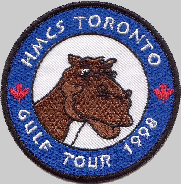 ffh-333 hmcs toronto insignia crest cruise patch badge halifax class helicopter patrol frigate royal canadian navy 06